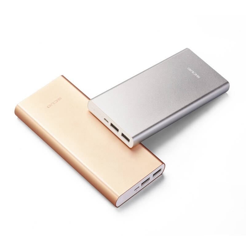 飞毛腿 m201 聚合物 移动电源/充电宝 20000毫安 香槟金 双usb输出