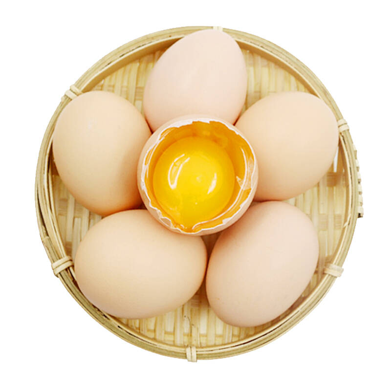 农谣 新鲜虫草土鸡蛋 单枚约50g 20枚土鸡蛋