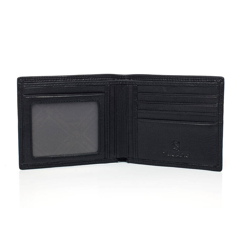 啄木鸟tucano 柔软鹿皮真皮钱包男士短款 横款竖款男式钱包钱夹 礼物