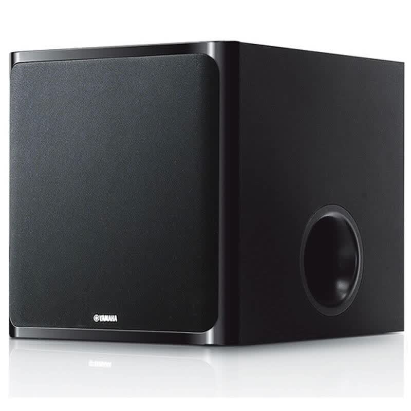 雅马哈(yamaha)ns-pa40 rx-v377 家庭影院立柱七件套 音箱黑色,功放