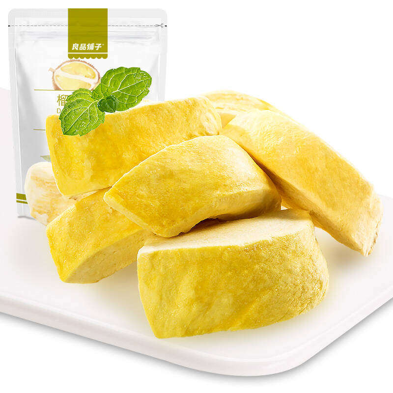 【京东超市】良品铺子 榴莲干 冻干 新鲜水果干 零食小吃袋装36g