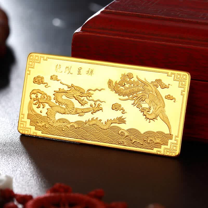 珂兰 黄金金砖投资理财足金金条10g 龙凤呈祥 klux030631 - 京东