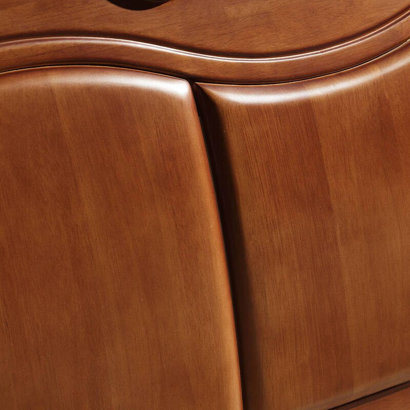 5米床 现代实木橡木床lhsmc1508 金胡桃色 框架结构1800*2000