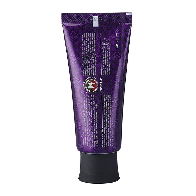 【京东超市】双莲(twinlotus) 天然植物牙膏120g(棕茶健齿) (泰国原装