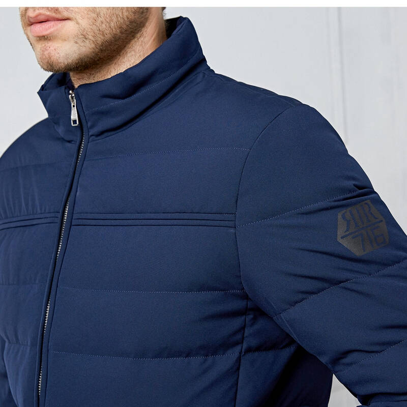 波司登2016新款冬季立领商务休闲直筒男 羽绒服b1601167 5173(深墨蓝