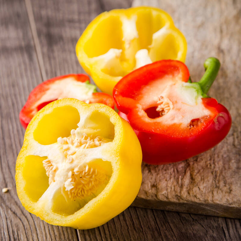 farmgirl 彩椒 2个 约400g 自营 新鲜蔬菜