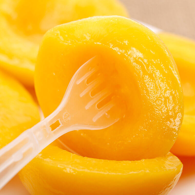 【京东超市】多儿比(dolbee)黄桃水果罐头 休闲零食 425g*6罐