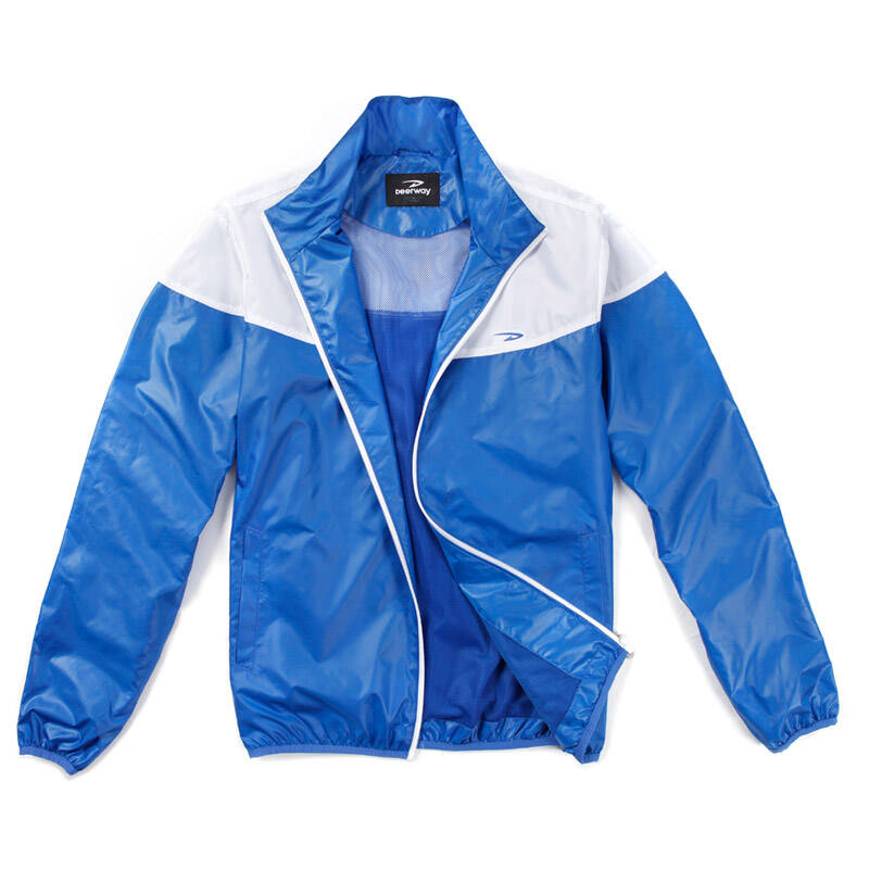 德尔惠deerway外套男男装 春秋上衣夹克外衣运动服男 53211455 耀蓝