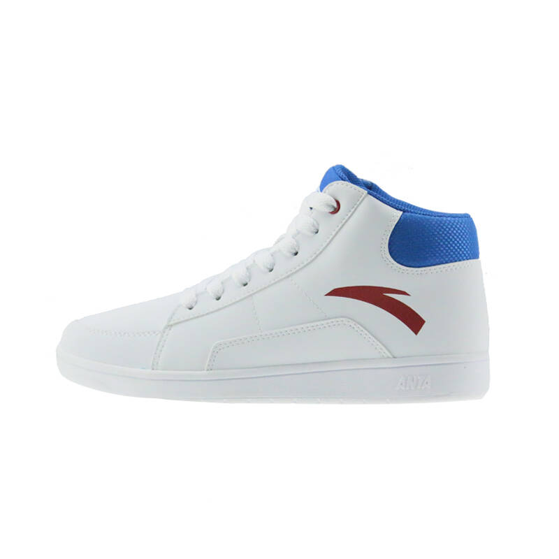 安踏男鞋 经典款高帮板鞋 2014冬季新款 厚底增高 防滑耐磨休闲运动鞋