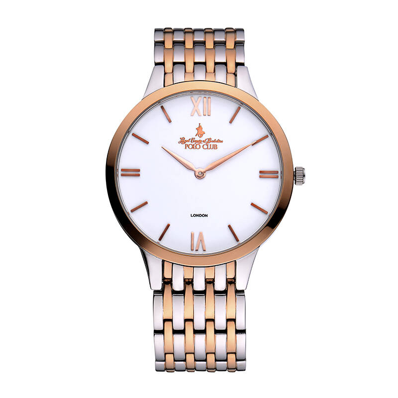 保罗polo男士手表 正品大表盘英伦风男式腕表 男款名表watch 防水超薄