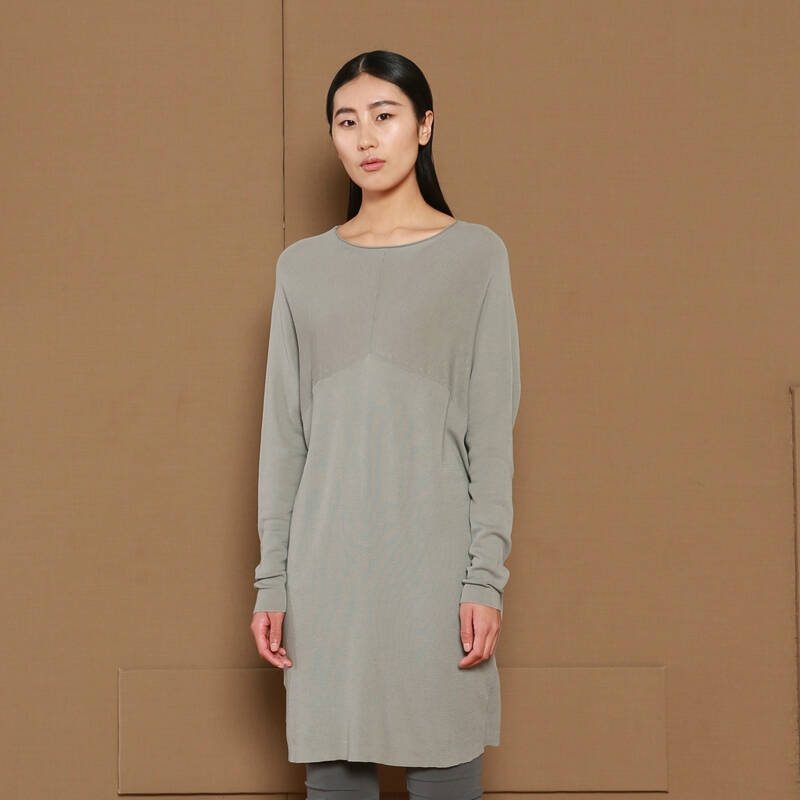 jnby江南布衣女士春装别致多色长款毛衫5c18008 058 m