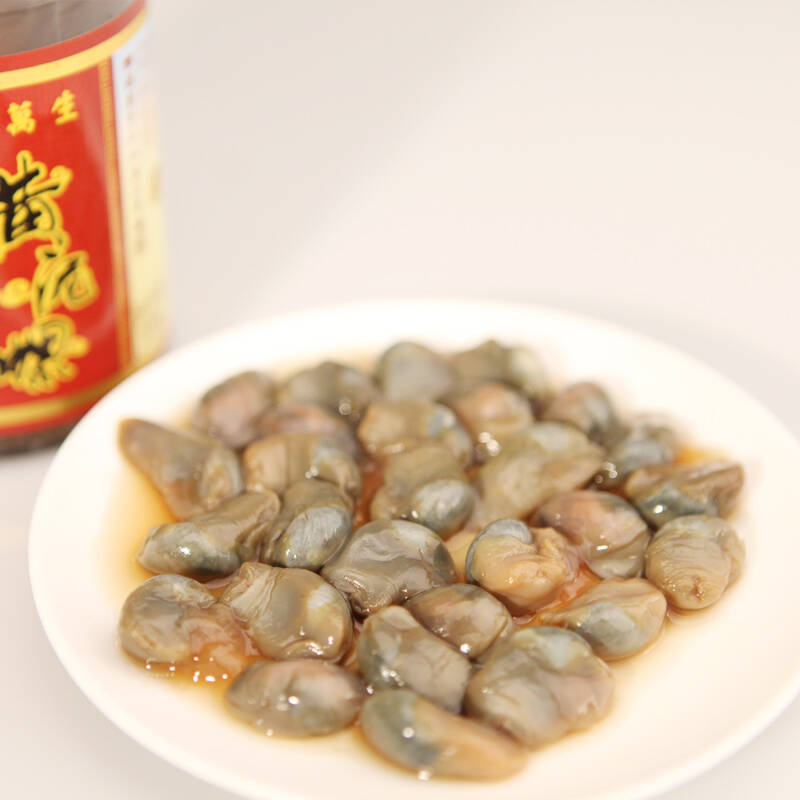 【上海特产】邵万生 金标泥螺 黄泥螺 500g瓶装 无沙 肉质肥厚 酒香味