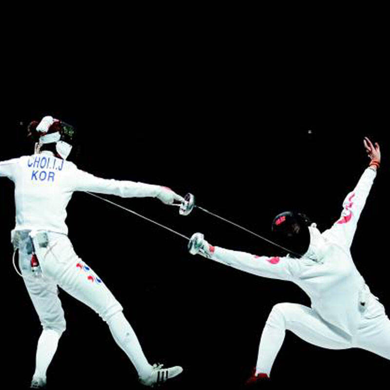 河南省青少年击剑训练中心—寒假培训班 金色