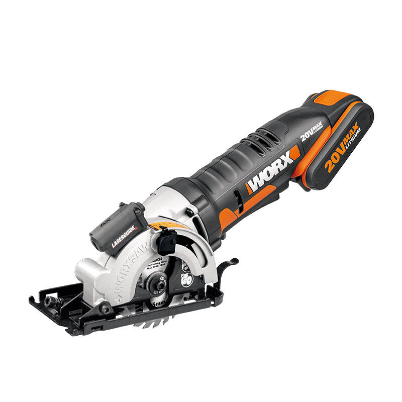 威克士(worx)20伏锂电电锯wx523 迷你木工电锯 家用diy装修电动工具