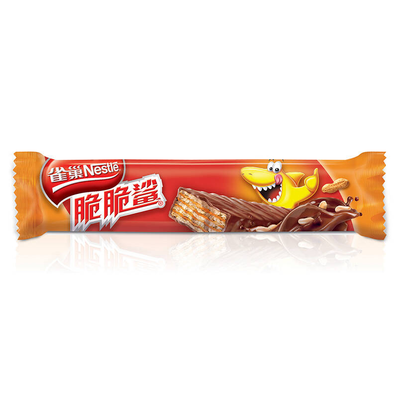 【京东超市】雀巢(nestle)脆脆鲨 花生味威化 640g