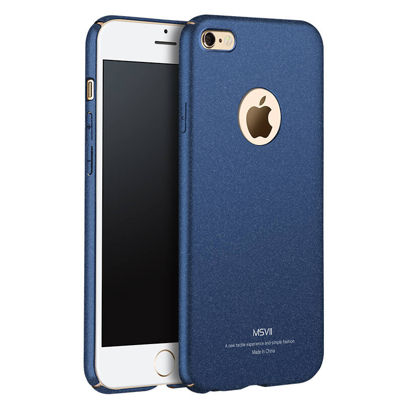 手机壳/保护套/全包防摔外壳 适用于苹果6/iphone6/6s/plus 宝蓝色-岩