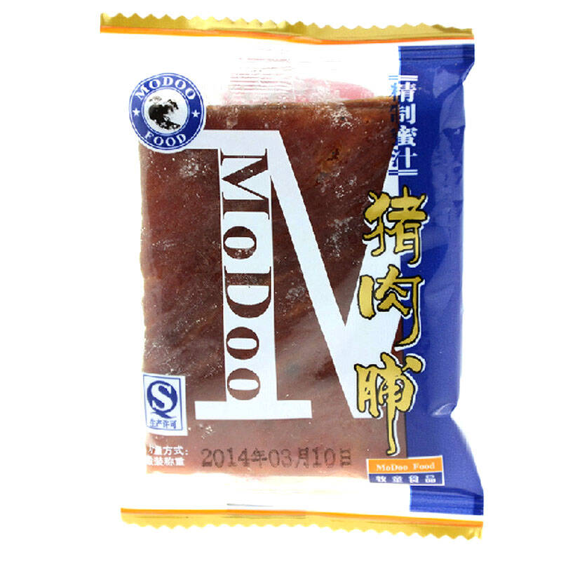 上海特产 牧童猪肉脯500g 独立小包装称重 小牧童精制 蜜汁猪肉干