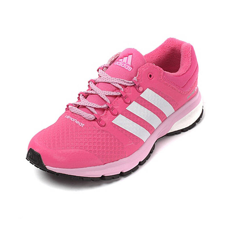 阿迪达斯女鞋2015新款boost耐磨运动鞋跑步鞋m21461 m29677 粉色m2