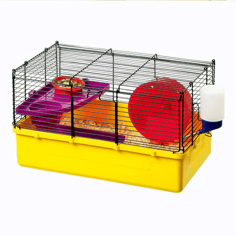 金丝熊宠物笼具透明别墅 豪华套房 通风 小号笼子