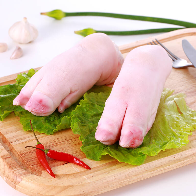 【冷鲜肉】苏食 冰鲜带筋猪爪 500g/盒