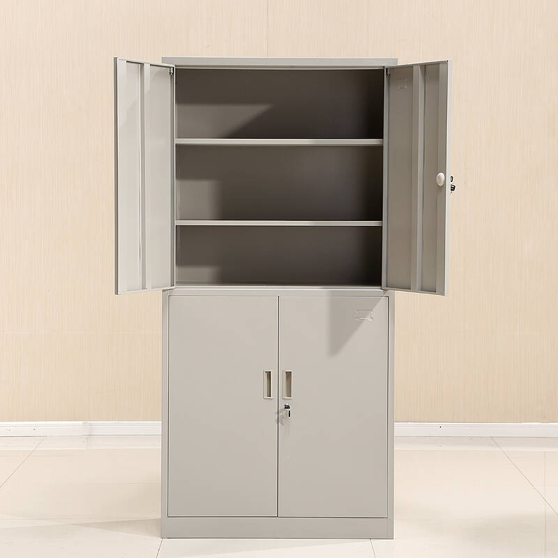 longxu办公文件柜 铁皮柜 储存柜 四开门柜 资料柜 jd-60 07mm