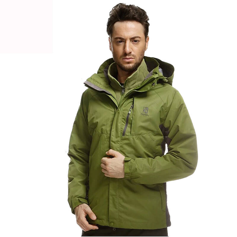 sevlae/圣弗莱秋冬款防水透气保暖耐磨可拆卸男三合一冲锋衣