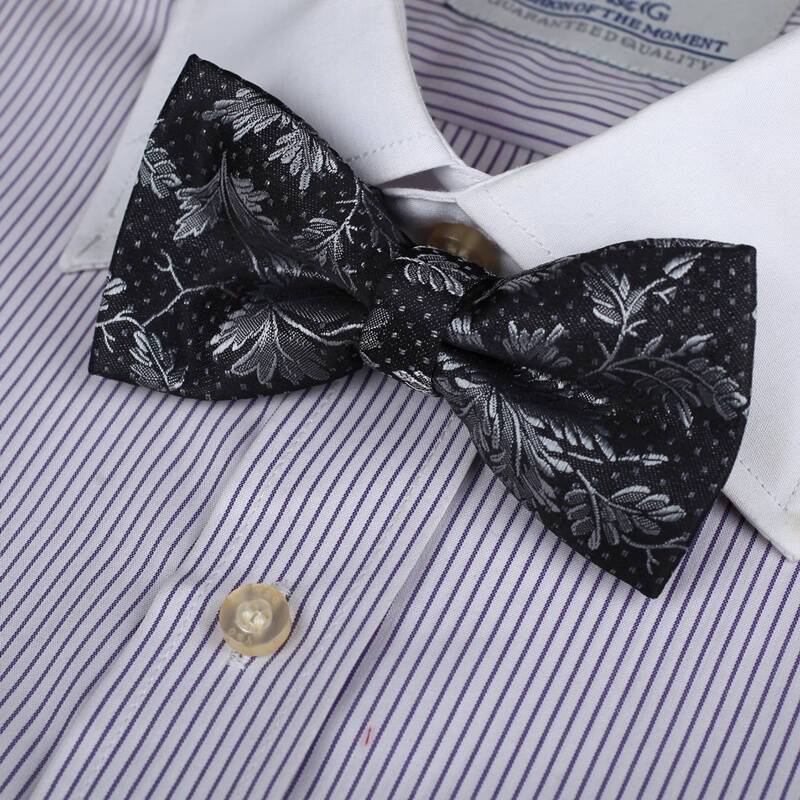 dan smith 时尚韩版男士衬衫蝴蝶结/花纹多选款/必备潮品 bb01a06 bb