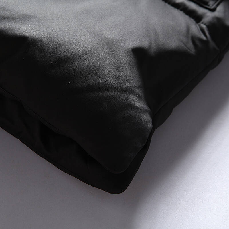 羽绒服男2016冬季新品修身立领中长款纯色加厚男士外套潮 311纯黑 190