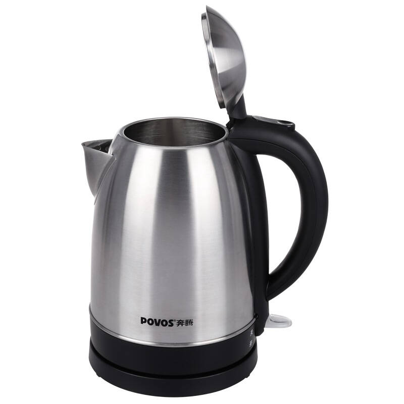 奔腾(povos)电水壶 食品级304不锈钢快速加热电水壶s1706(1.7升)