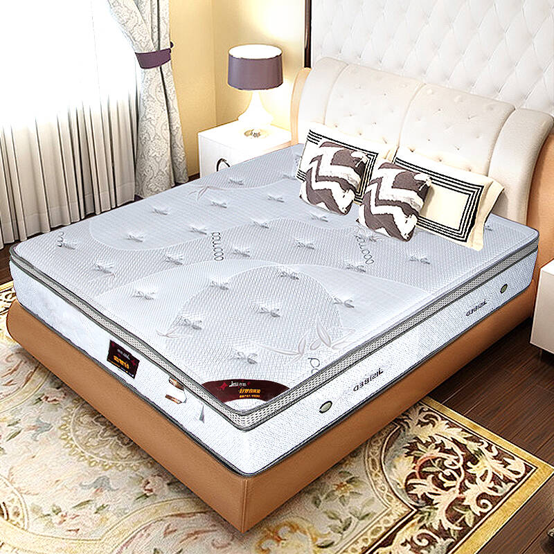 吉斯床垫 卡罗拉 竹纤维独立弹簧席梦思加厚子母床垫 好梦坞系列 竹