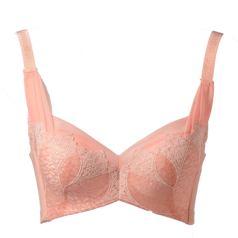 六月玫瑰新款 收副乳调整型文胸 聚拢 厚杯 小胸 巴黎铁塔 440026