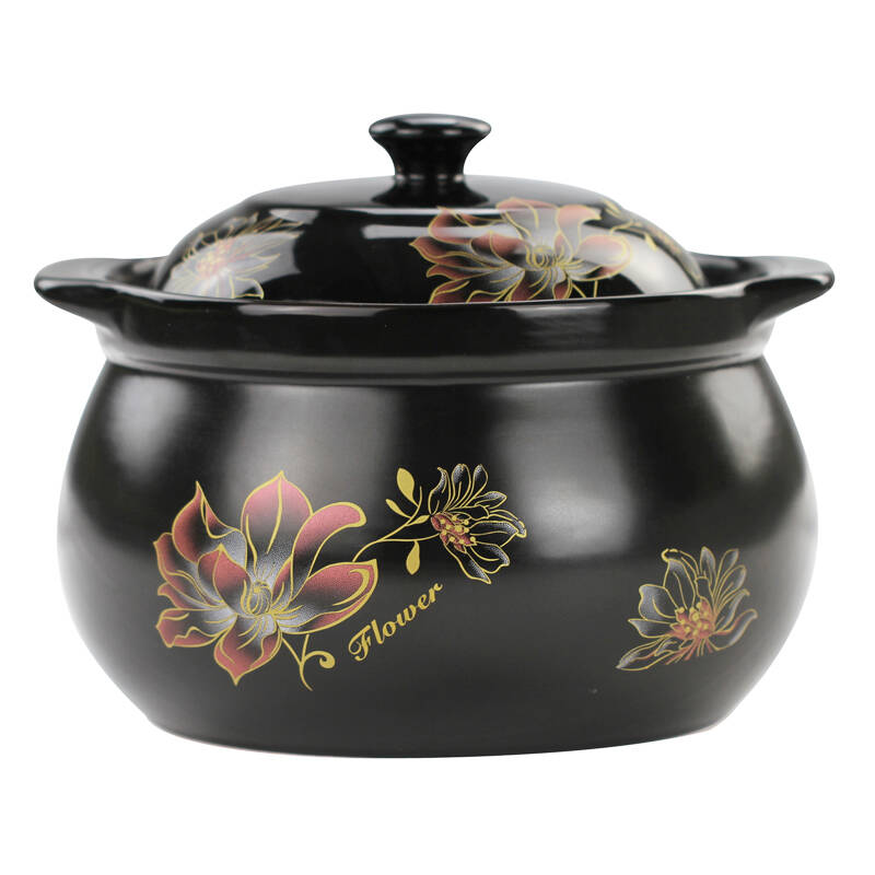 雅诚德 溢香汤煲 高耐热陶瓷砂锅 汤锅 炖锅 炖煲 4.5l