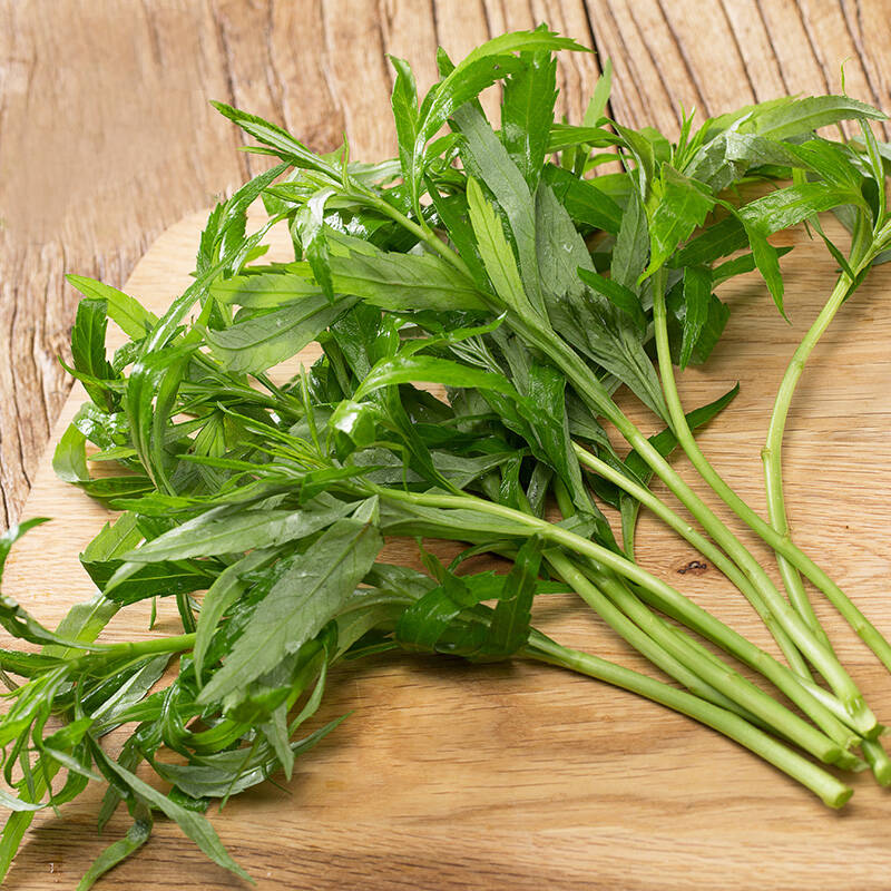 湖北特产 野生新鲜芦蒿 泥蒿 1.5kg 生鲜蔬菜 一份