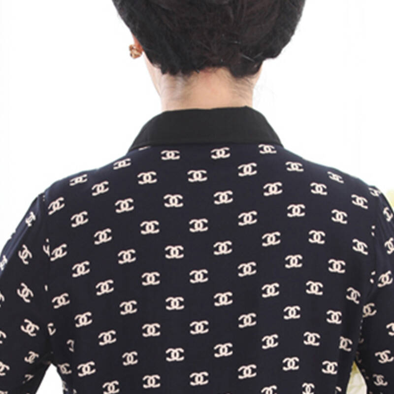 夕由2014秋季新款中老年衬衫女妈妈装长袖衬衣大码女装宽松纯棉t恤 长