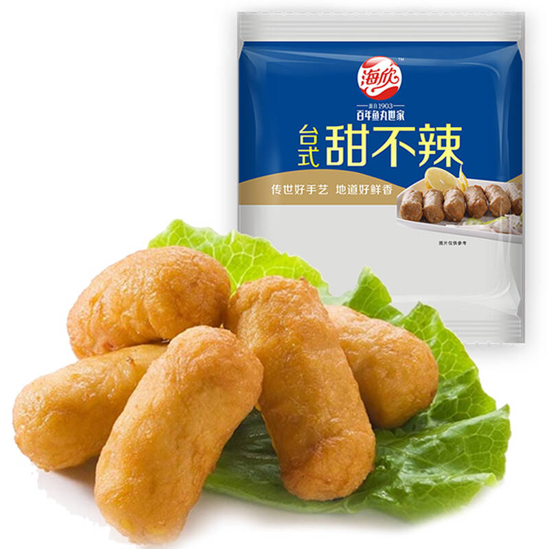 海欣 火锅丸子 台式甜不辣 100g 约8个