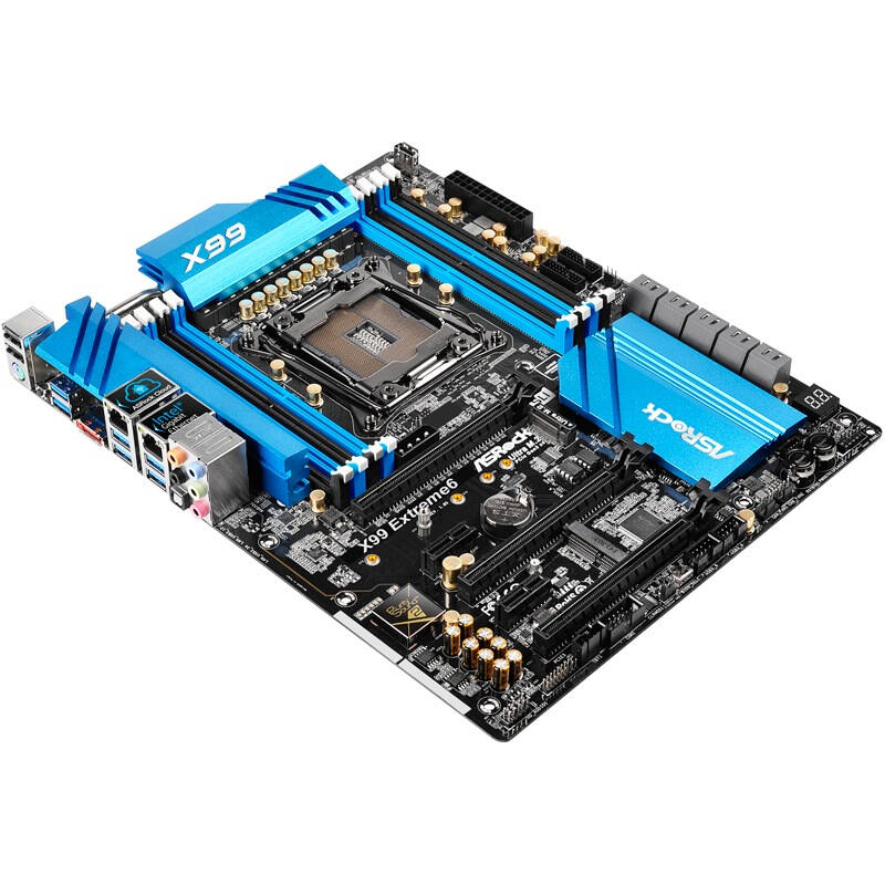 華擎(asrock)x99 extreme6主板 ( intel x99/lga 2011 )