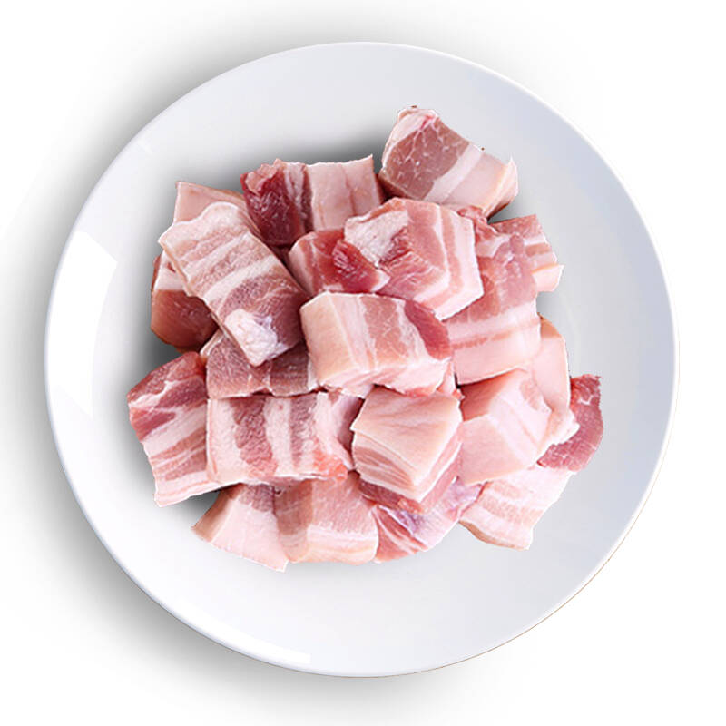 苏食 精选带皮五花肉块 500g/盒
