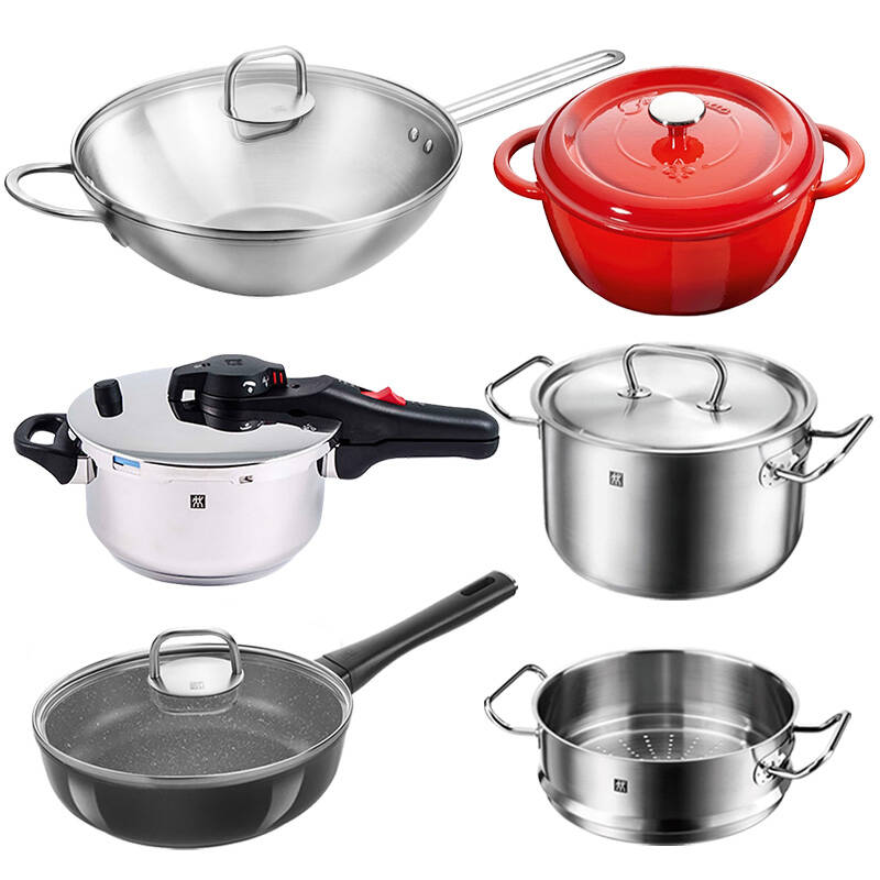 双立人nova plus中式炒锅缤纷旗舰版大套装