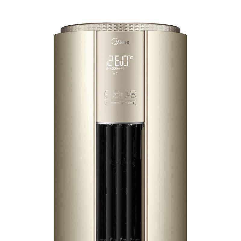 美的(midea)2匹 二级能效 变频冷暖 空调圆柱柜机 kfr-51lw/bp2dn1y