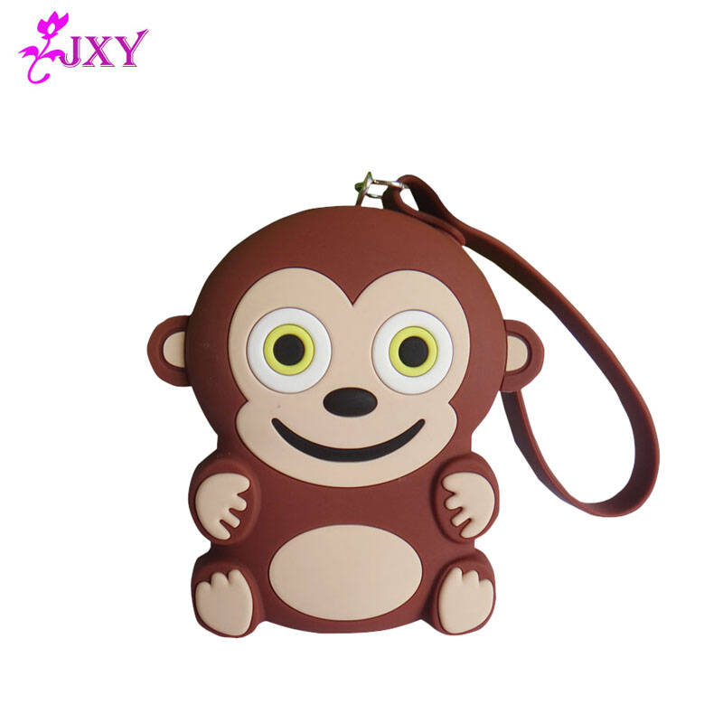 江鑫源创意硅胶钥匙包 滴胶钥匙挂扣 卡通可爱包包挂件挂饰 猴子