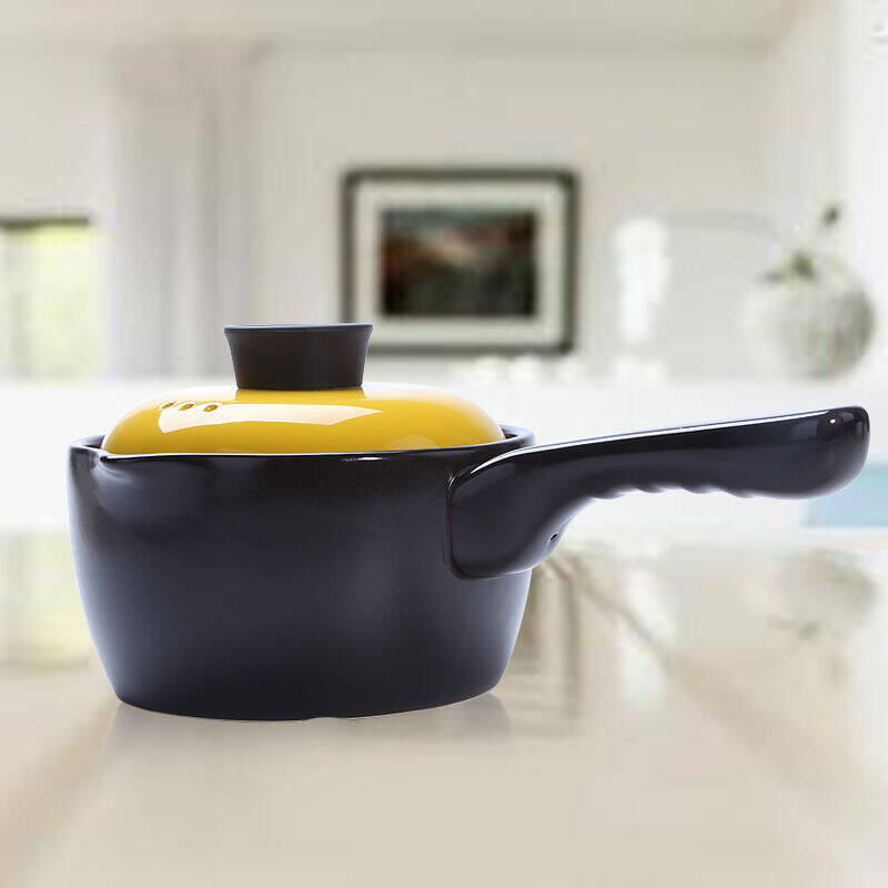 祥业 韩式可爱宝宝奶锅陶瓷煮奶牛奶锅 创意泡面煮面锅不粘锅煮粥砂锅