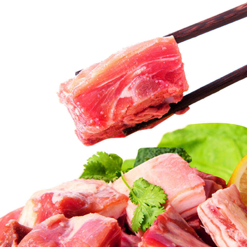 五合昆域 新疆巴什拜羊 羔羊排 有机放养 500g/袋