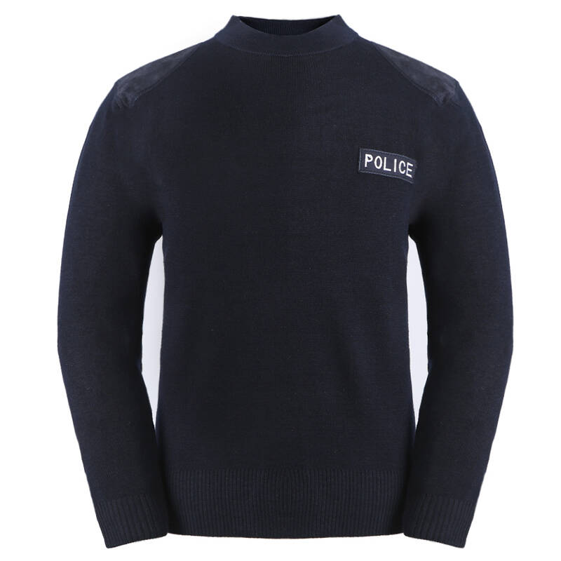 兵行者07军官用毛衣 police制式毛衣 抗起球男女户外毛衣 军装风格 军