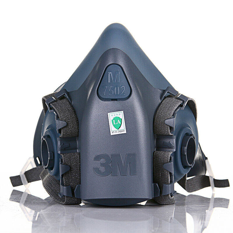 3m 7502 舒适型 硅胶半面型防护面罩/口罩 中号 7502 舒适型【图片