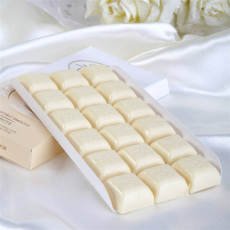 瑞士莲(lindt)软心小块装白巧克力 100g