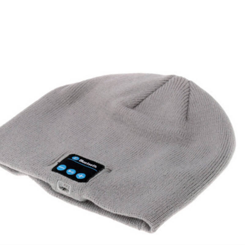 gmbin 蓝牙帽子 音乐通话 智能帽子 无线耳机立体声 秋冬新款针织帽