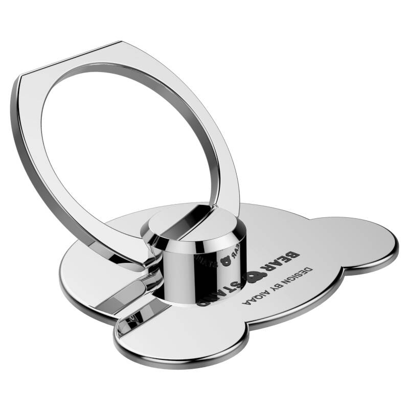 莫维斯手机支架便携指环支架懒人支架金属指环扣小熊指环支架适用于