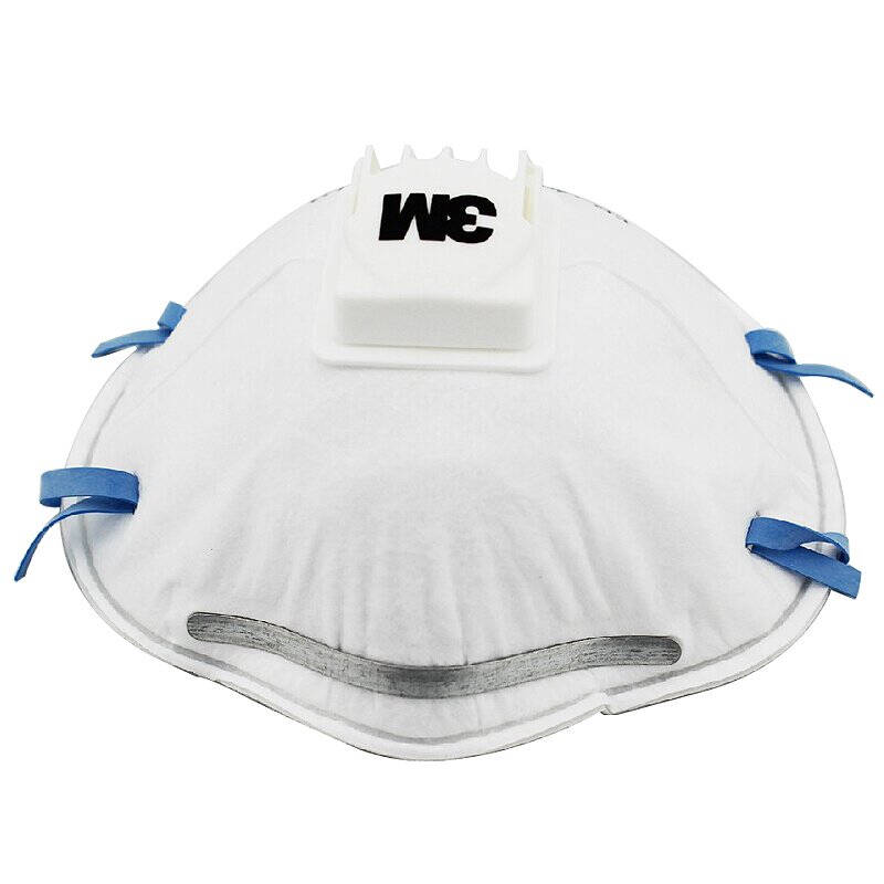 3m 8822 ffp2带呼吸阀口罩 头带式(2只)防粉尘/防pm2.5/防流感