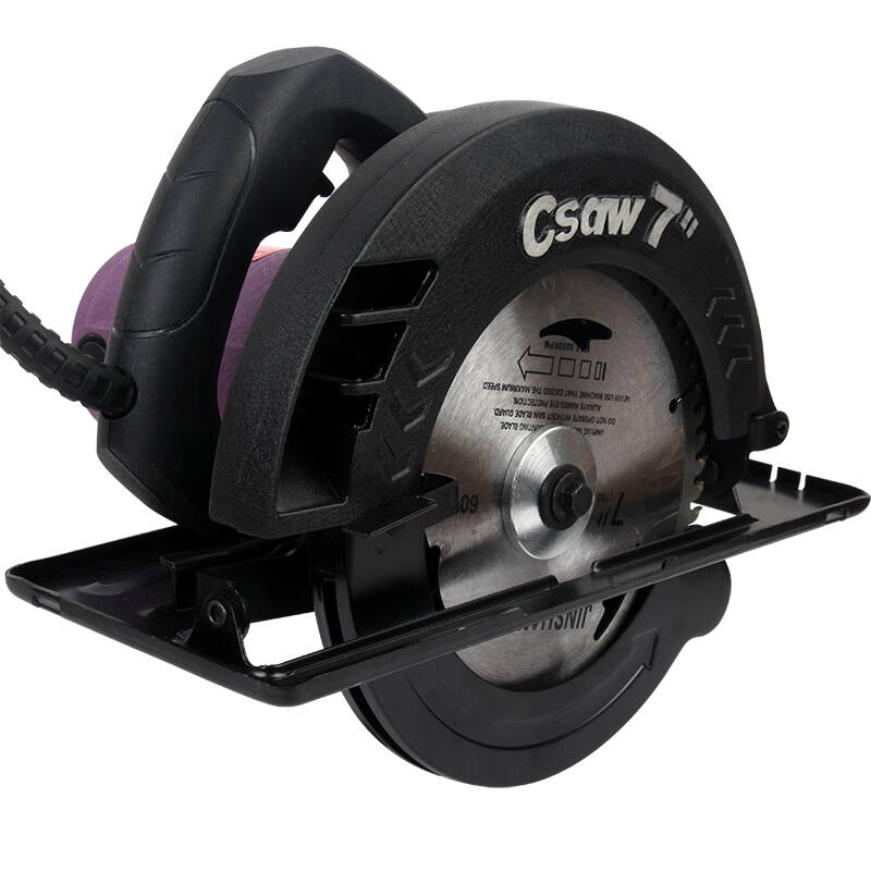 安捷顺7寸9寸10寸电圆锯电动锯木工切割机 电木锯手提倒装电锯家用