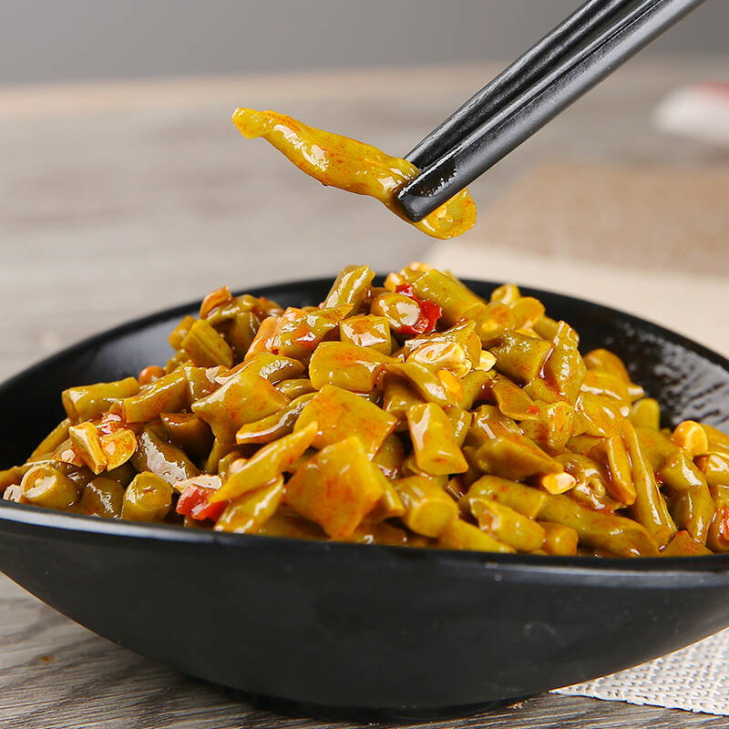 【京东超市】口水娃 香辣味酸豆角300g